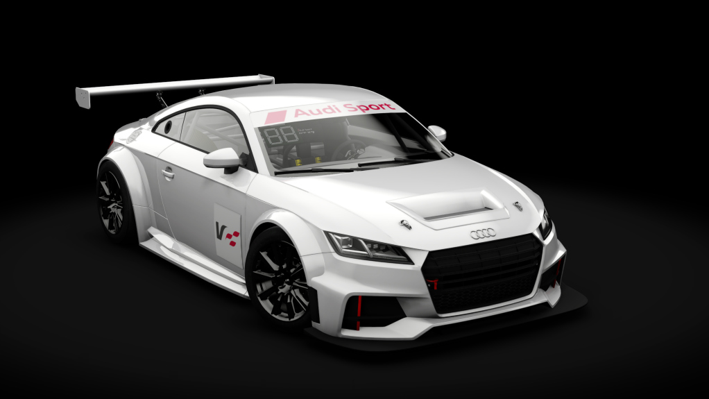 Audi TT VR3T, skin Template