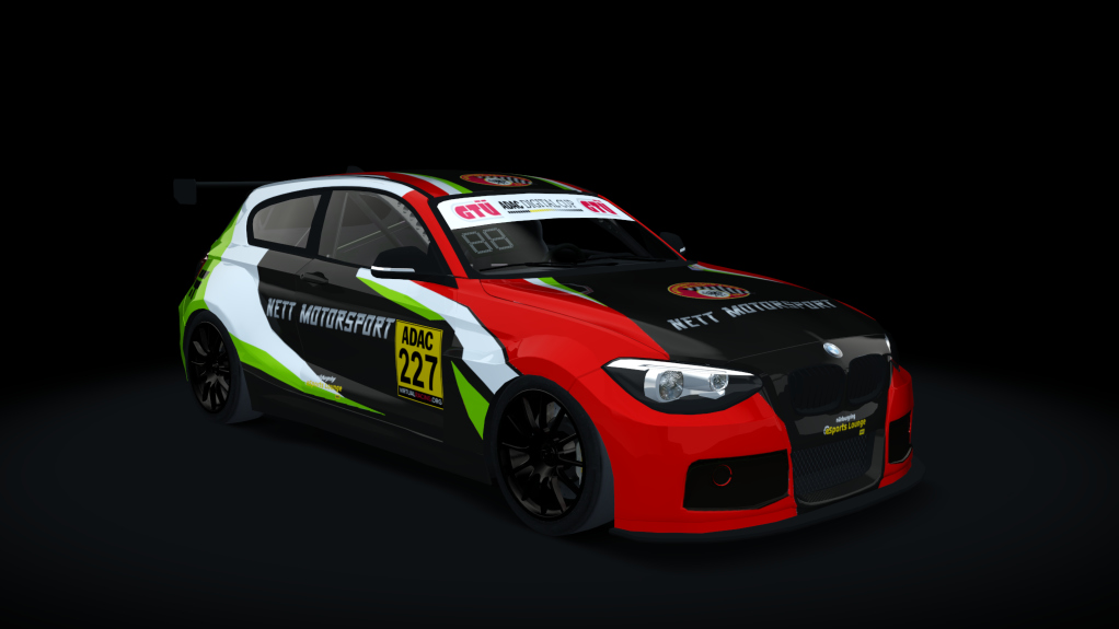 BMW 125i VR3T, skin SP3T_227_DC