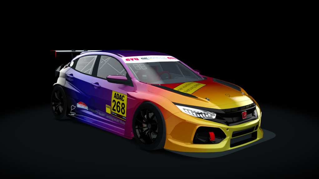 Honda Civic Type R FK7 VR3T, skin SP3T_268_DC