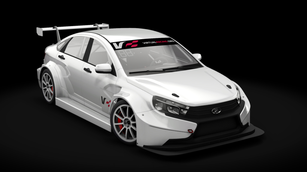 Lada Vesta VR3T, skin Template