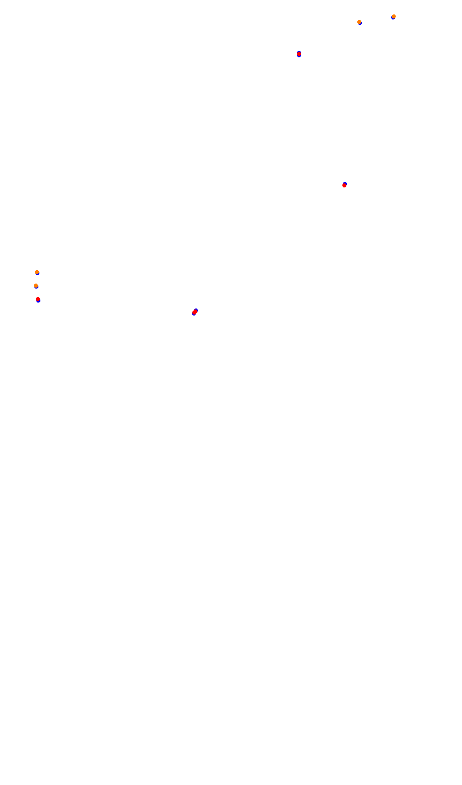 Monza collisions